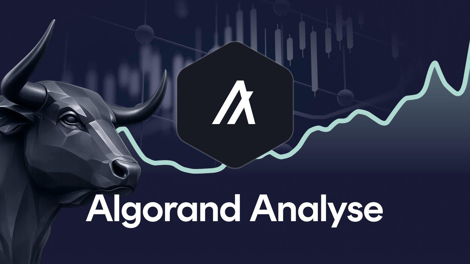 Algorand-Kurs: ALGO springt zweistellig, folgt der Ausbruch?