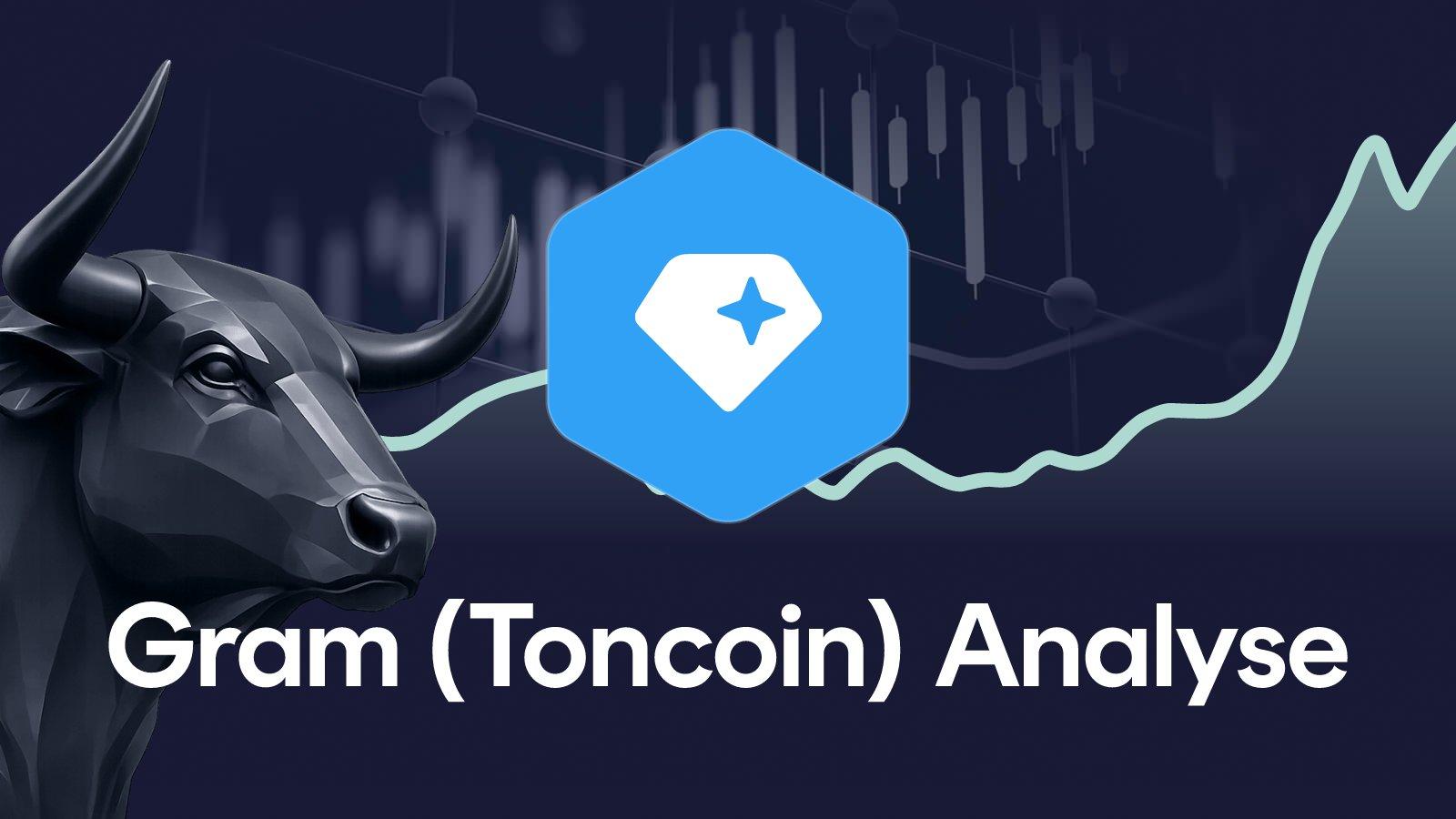 Gram (Toncoin)-Kurs: GRAM steigt zweistellig, folgt der Ausbruch?