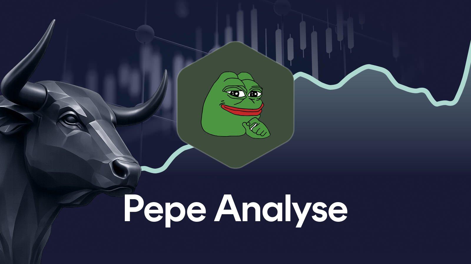 Pepe-Kurs: PEPE springt zweistellig, folgt der Ausbruch?