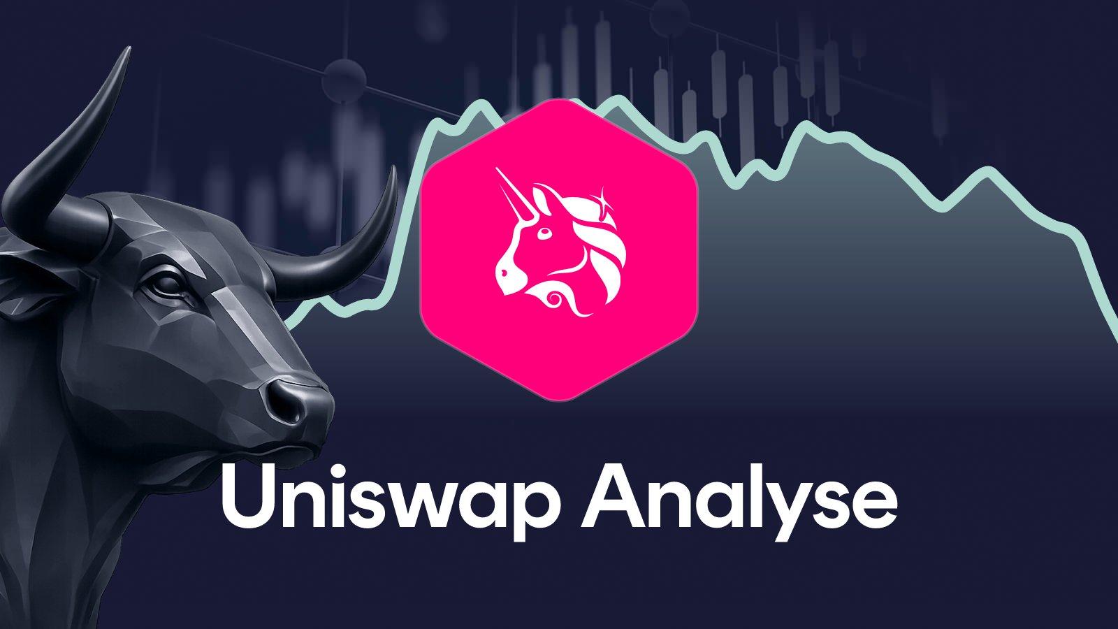 Uniswap-Kurs: UNI fällt 12 Prozent, hält der Support?