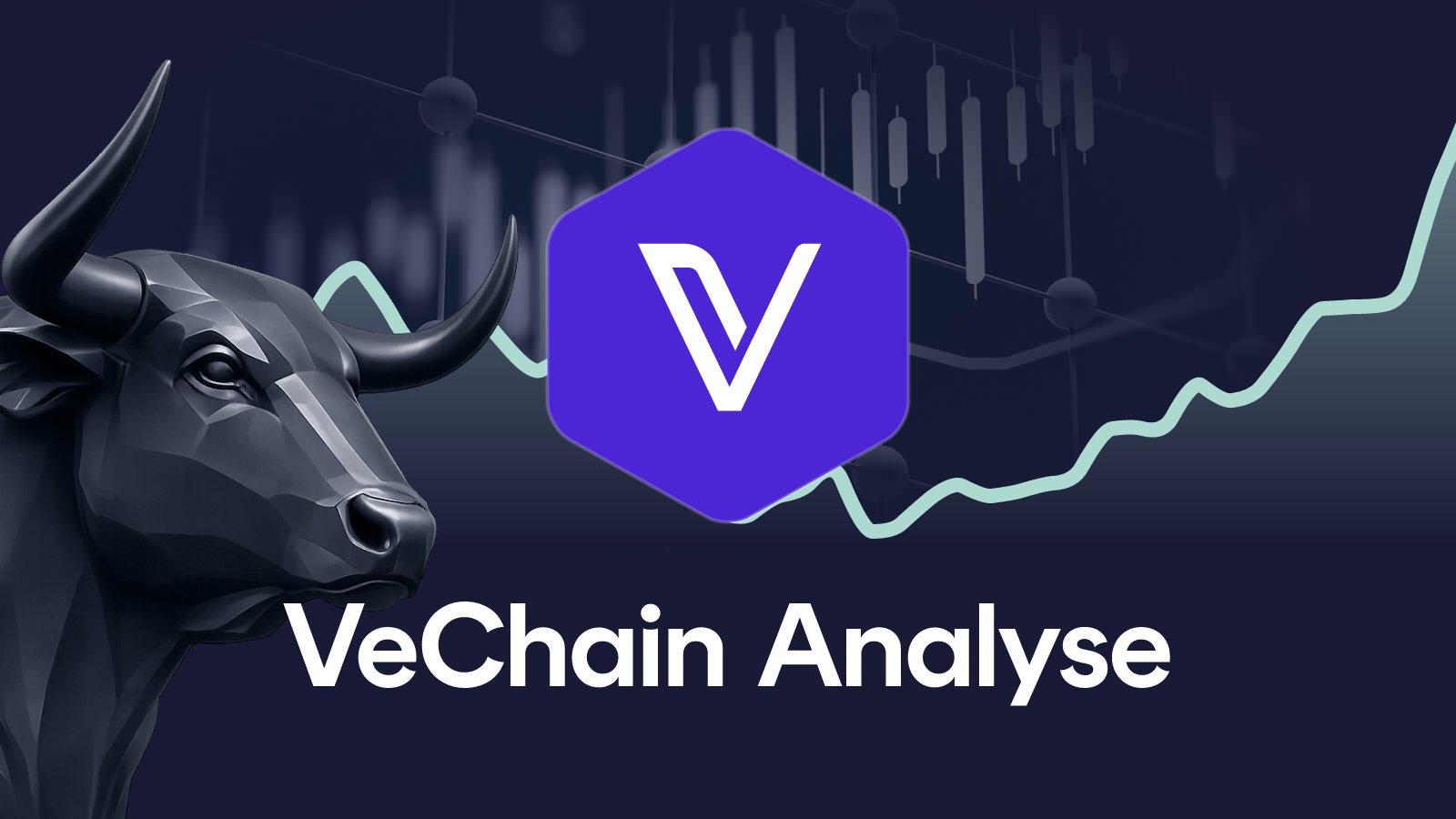 VeChain-Kurs: VET springt zweistellig, folgt der Ausbruch?