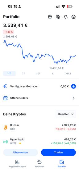 Screenshot Dein Portfolio