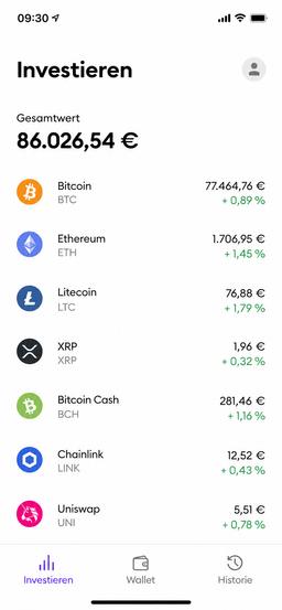 Screenshot Dein Portfolio