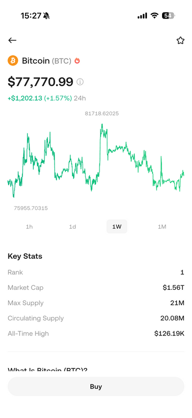 Kurse in der KuCoin App verfolgen
