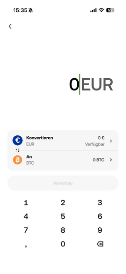 Krypto in der OKX App kaufen