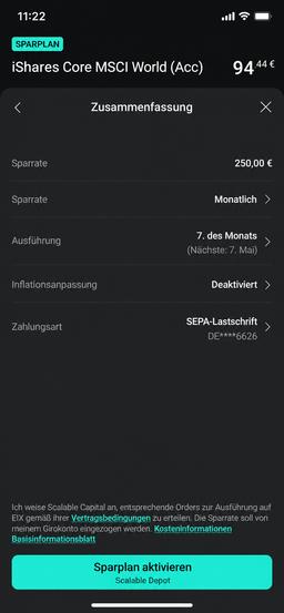 Screenshot Krypto kaufen