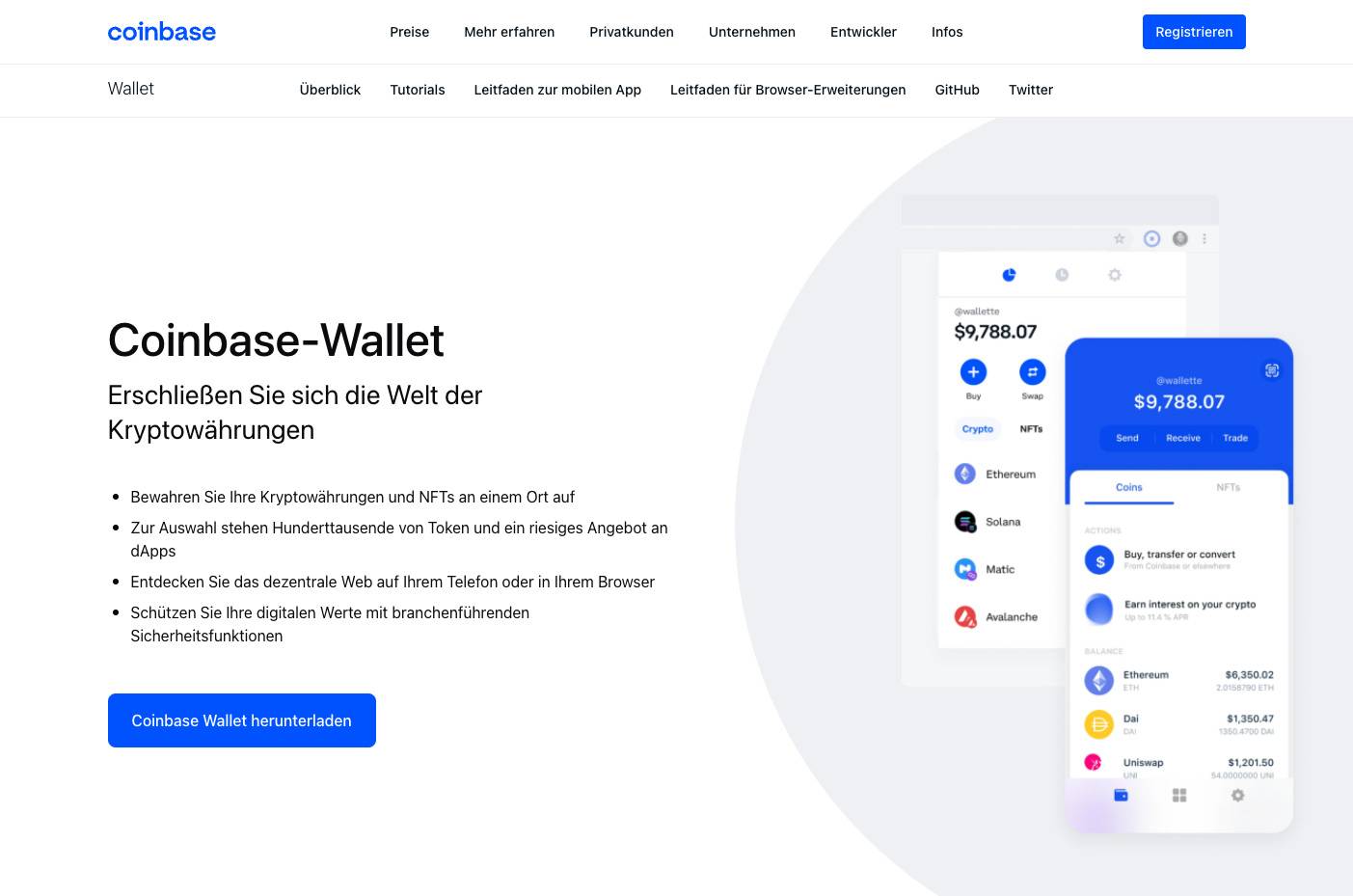Coinbase Wallet – Erfahrungen und Test (Juni 2025)